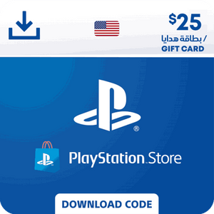  PlayStation Network Gift Card 25 USD - PSN USA 