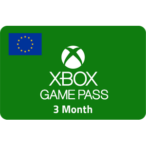 اشتراك XBOX Game Pass Ultimate لمدة 3 اشهر للاصدار الاوروبي 