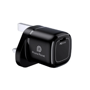 Phone Planet PP-30W - Wall Charger - 30W - USB-C - Black