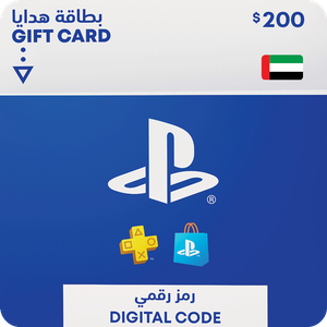  PlayStation Network Gift Card 200 USD - PSN UAE 