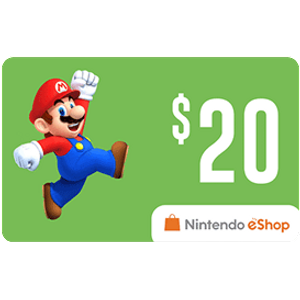  Nintendo eShop 20$ 