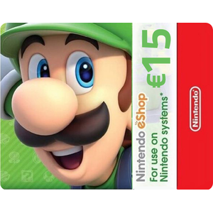  EUR Nintendo eShop 15€ (Euro) 
