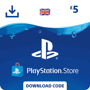  PlayStation Network Gift Card 5£ - PSN British 