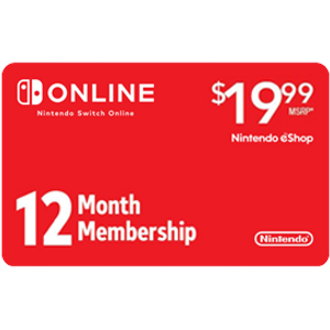  Nintendo 12M Membership 