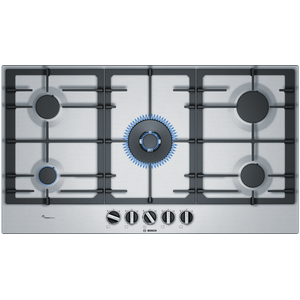  BOSCH PCR9A5B90M - 5 Burners - Built-In Gas Cooker - Stainless steel 