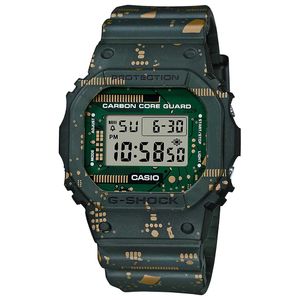  Casio Watch DWE-5600CC-3DR For Men - Digital Display, Resin Band - Green 
