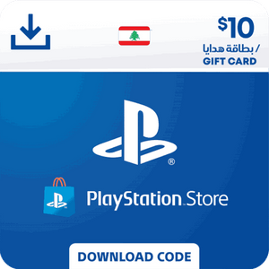  PlayStation Network Gift Card 10 USD  - PSN Lebanon 