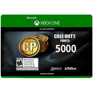  Call of Duty 5000 Points - XBOX 