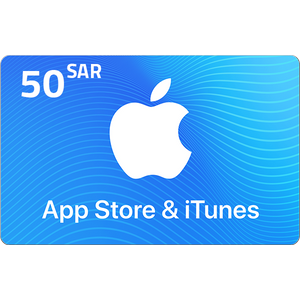  Apple iTunes Gift Card KSA Store 50 SR 