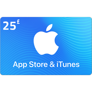  Apple iTunes Gift Card British Store 25 GBP 