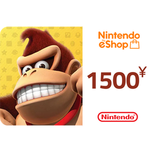  Nintendo eShop Card 1500 YEN 