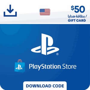  PlayStation Network Gift Card 50 USD - PSN USA 
