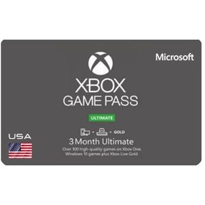  Xbox Game Pass Ult 3M USA 