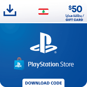  PlayStation Network Gift Card 50 USD  - PSN Lebanon 