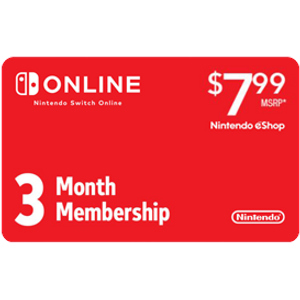  Nintendo 3M Membership 