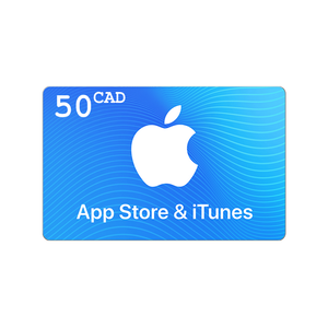  Apple iTunes Gift Card CAD Store 50$ 