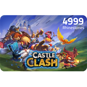  Castle Clash - 4999 Rhinestones 