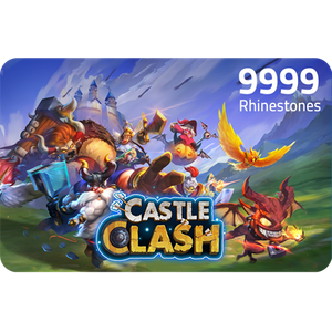  Castle Clash - 9999 Rhinestones 