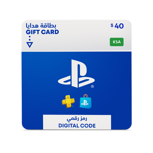  PlayStation Network Gift Card 40 USD - PSN Saudi 