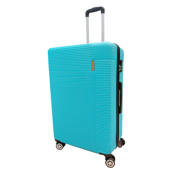 Elryan: Blue Bird Luggage Trolley Bag - Turquoise