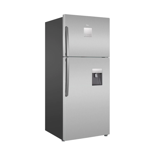 TCL P655TMSS - 18ft - Conventional Refrigerator - Silver + Denka  IST-2400BW - Steam Iron - Brown