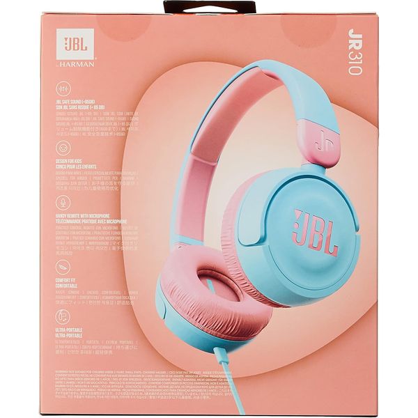  JBL JBLJR310BLU - Over Ear Headphones - Blue 