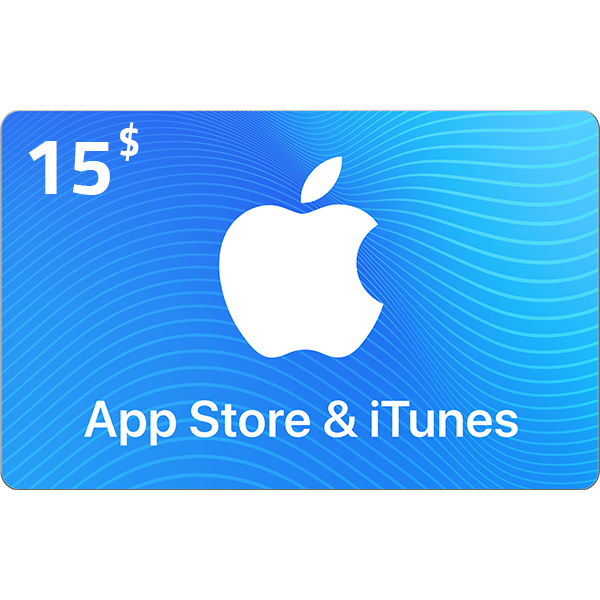  Apple iTunes Gift Card USA Store 15$ 