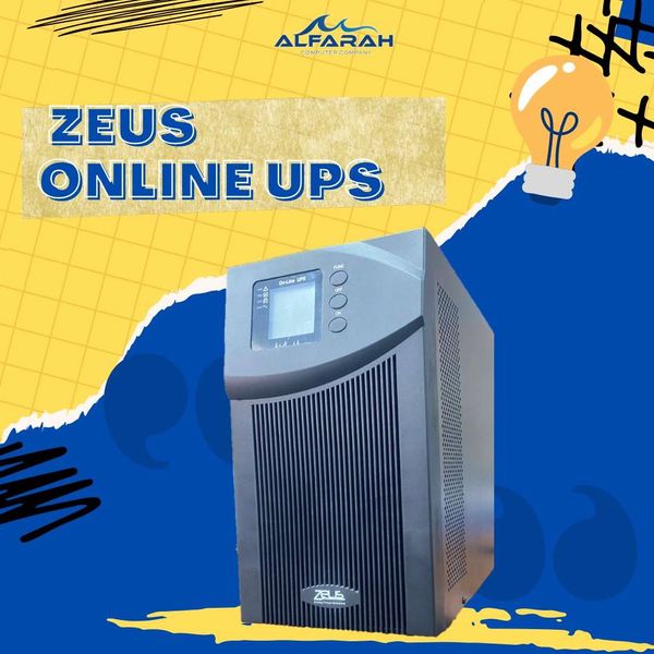 Zeus UPS - 1000 VA - Black