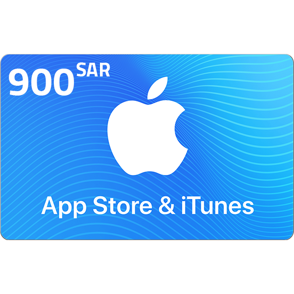  Apple iTunes Gift Card KSA Store 900 SR 