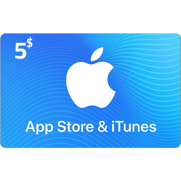  Apple iTunes Gift Card USA Store 5$ 