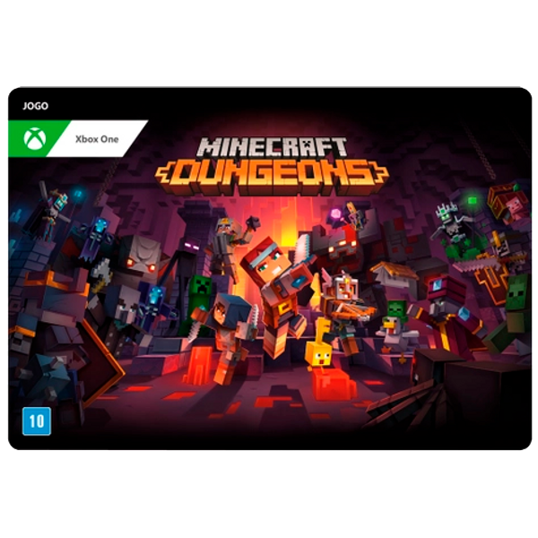  ماينكرافت دانجنز حزمة التوسعة النهائية على منصة Xbox 