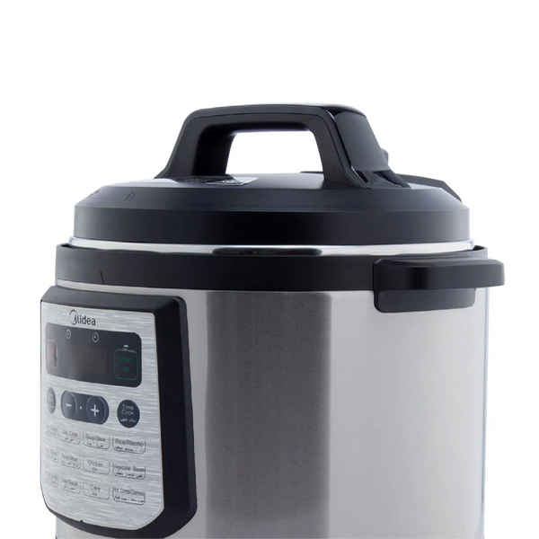 Midea MPC-8002SA-SS-IQ - Pressure Cooker 8 Liter - Silver