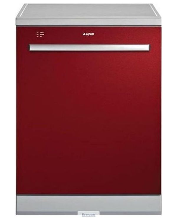 Arcelik 6384 Hcr 13 Sets Dishwasher Red